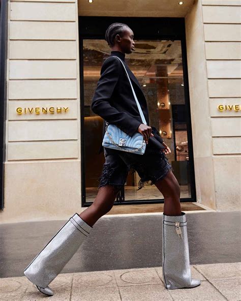 givenchy denim shark boot|suede givenchy shark boots.